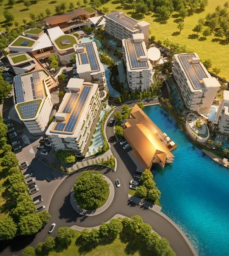 The Terminal Phuket — Aerial Project View